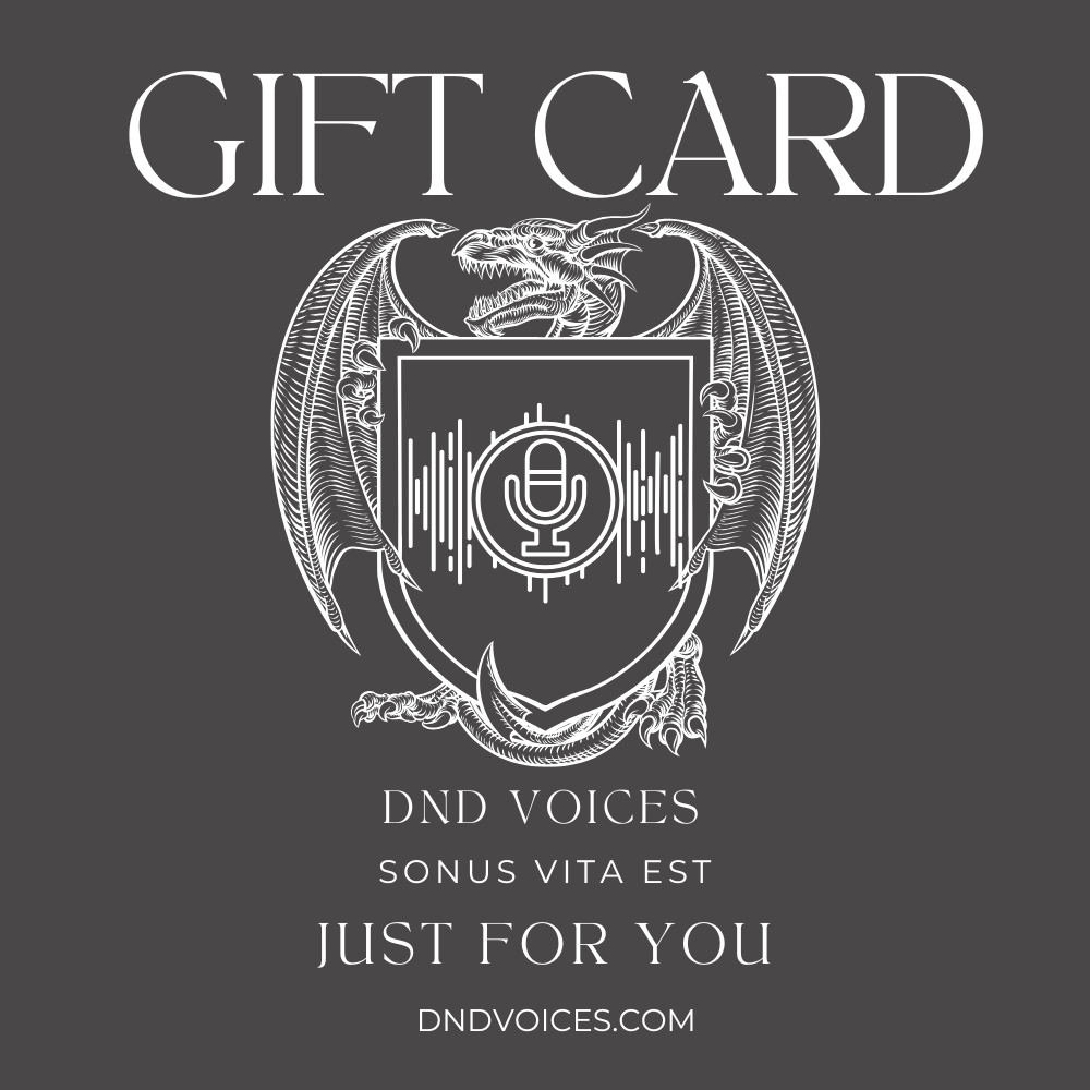 DnD Voices Gift Card