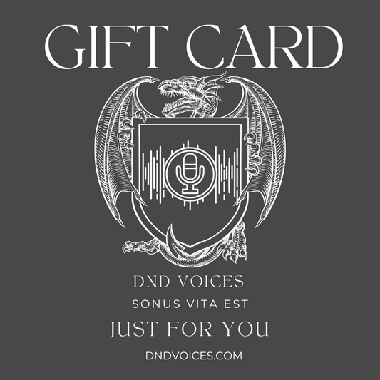 DnD Voices Gift Card